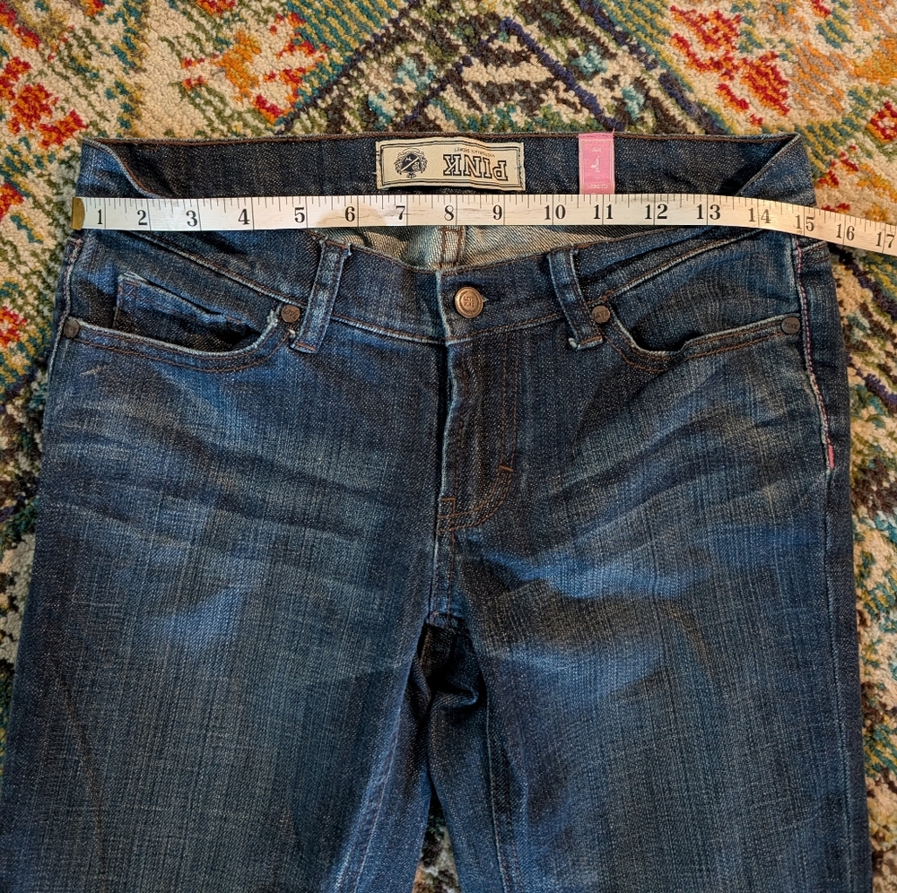 Pink Victoria's Secrets Blue Jeans - Picture 13 of 13